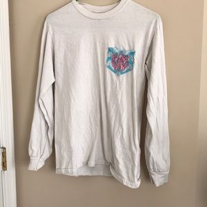 monogrammed (LAE) top from etsy custom